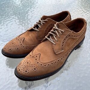 Allen Edmonds Boardwalk Longwing Derby Sz 8